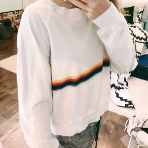 Brandy Melville rainbow sweatshirt